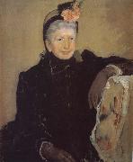 Mary Cassatt Portrait of the old wives oil on canvas